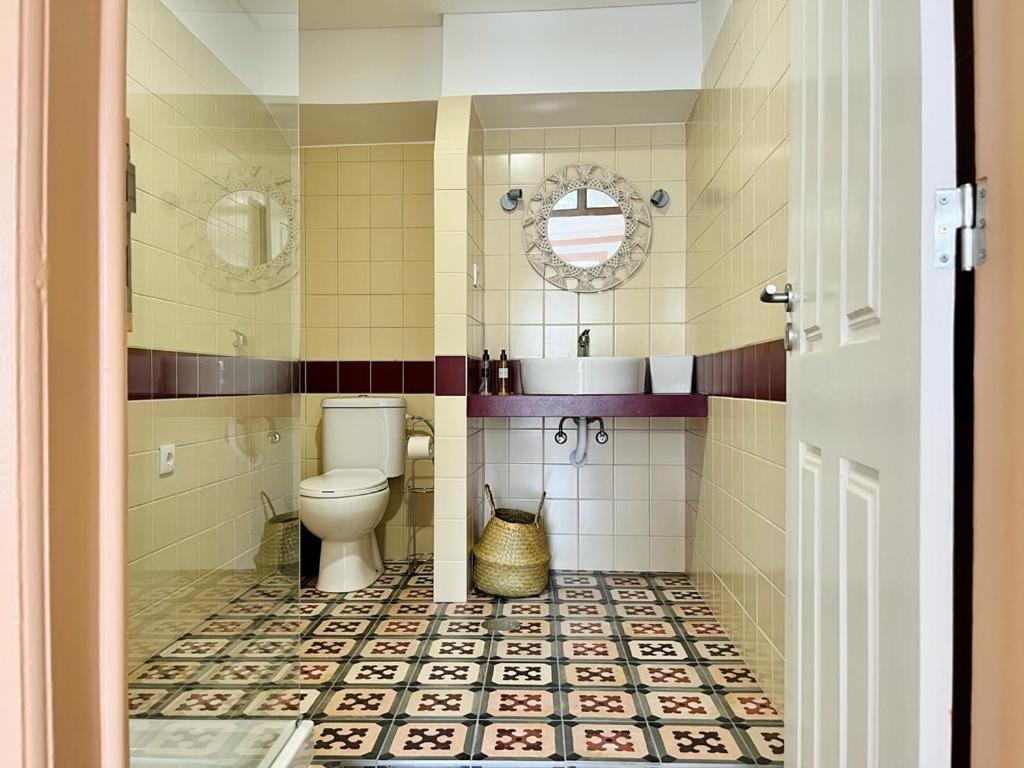 Appartamento Casa Rosa Com Ac Coimbra Esterno foto