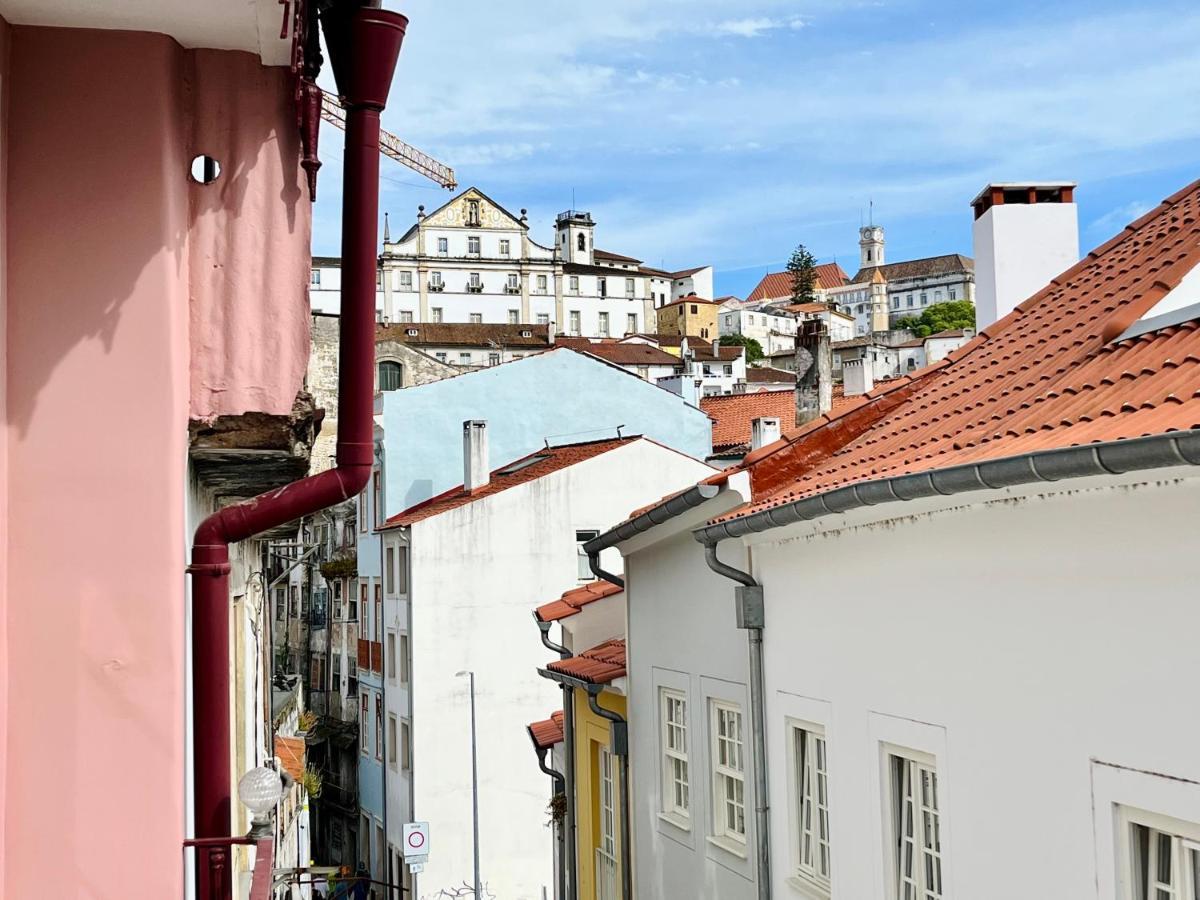 Appartamento Casa Rosa Com Ac Coimbra Esterno foto